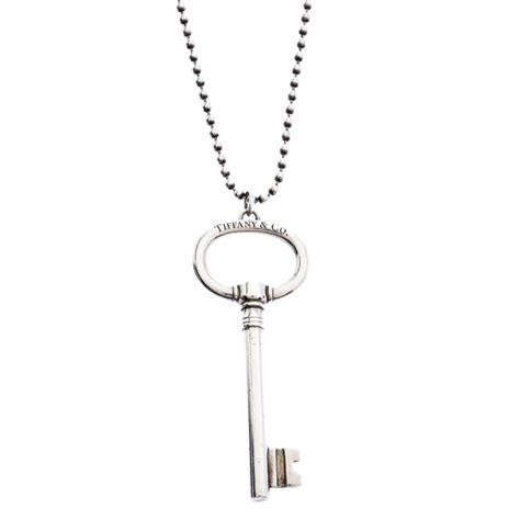 tiffany key necklace replica|tiffany sterling silver key necklace.